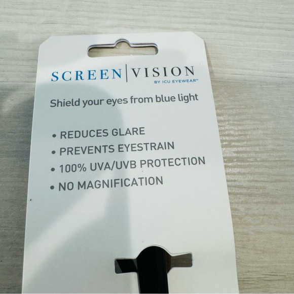 ICU Eyewear Screen Vision Blue Light Filtering Glasses, 
Large Oval - Picture 9 of 15